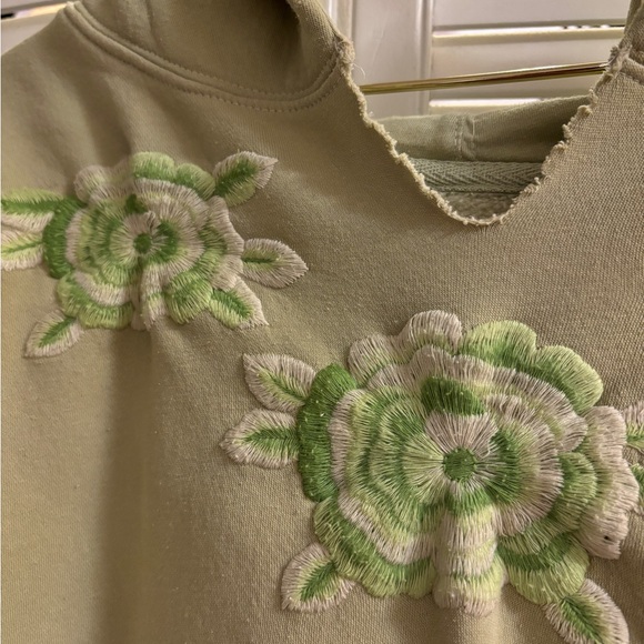 Free People Green Oversized Hoodie - Picture 2 of 2